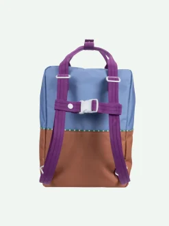Sticky Lemon Better Together Colorblocking Large Backpack - Badminton Blue / Leather Ball Sale