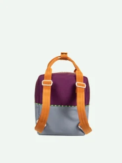 Sticky Lemon Better Together Colorblocking Small Backpack - Purple Tights / Badminton Blue Outlet
