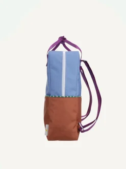 Sticky Lemon Better Together Colorblocking Large Backpack - Badminton Blue / Leather Ball Sale