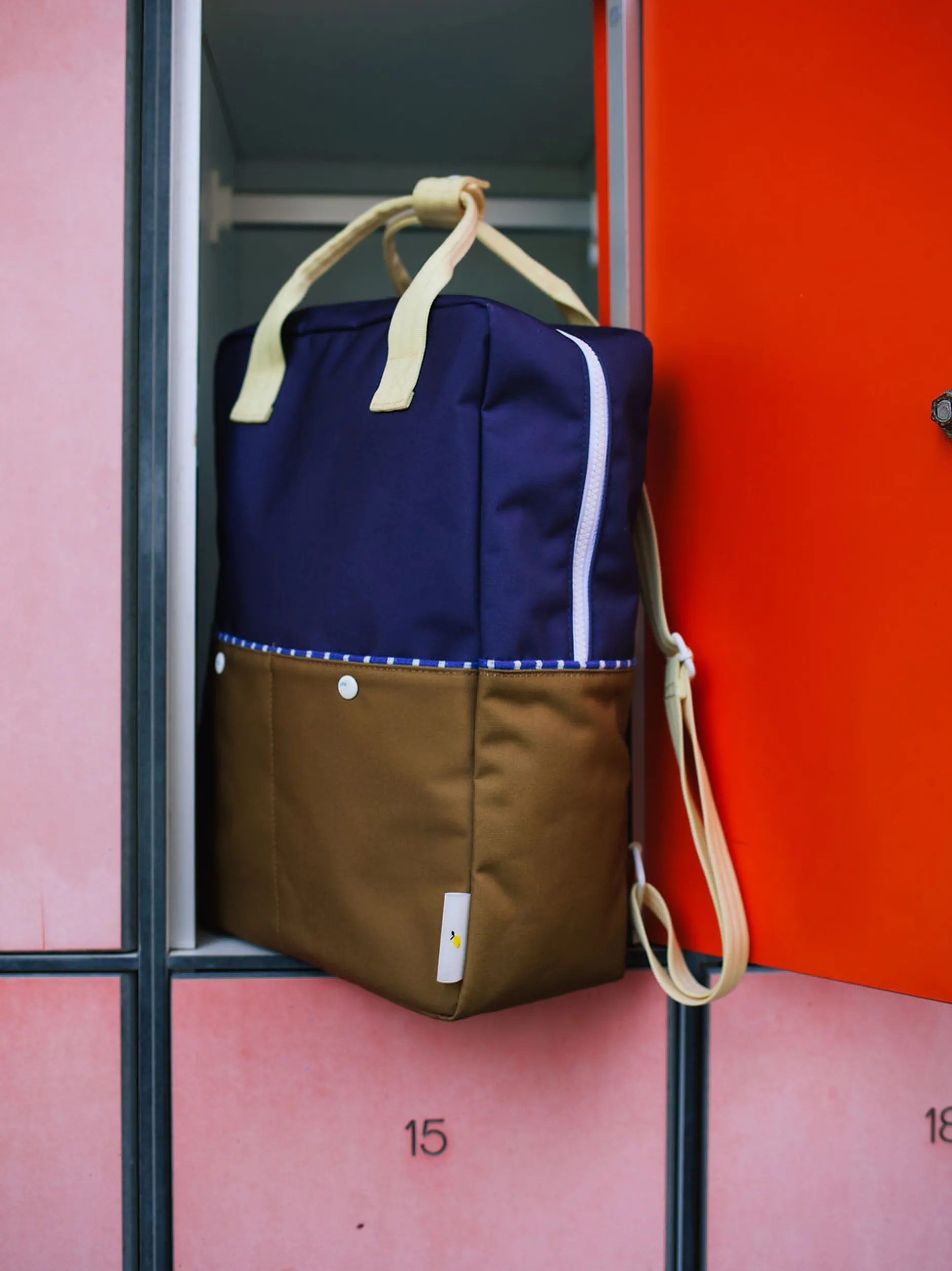 Sticky Lemon Better Together Colorblocking Large Backpack - Skate Ramp / Golden Cup Online