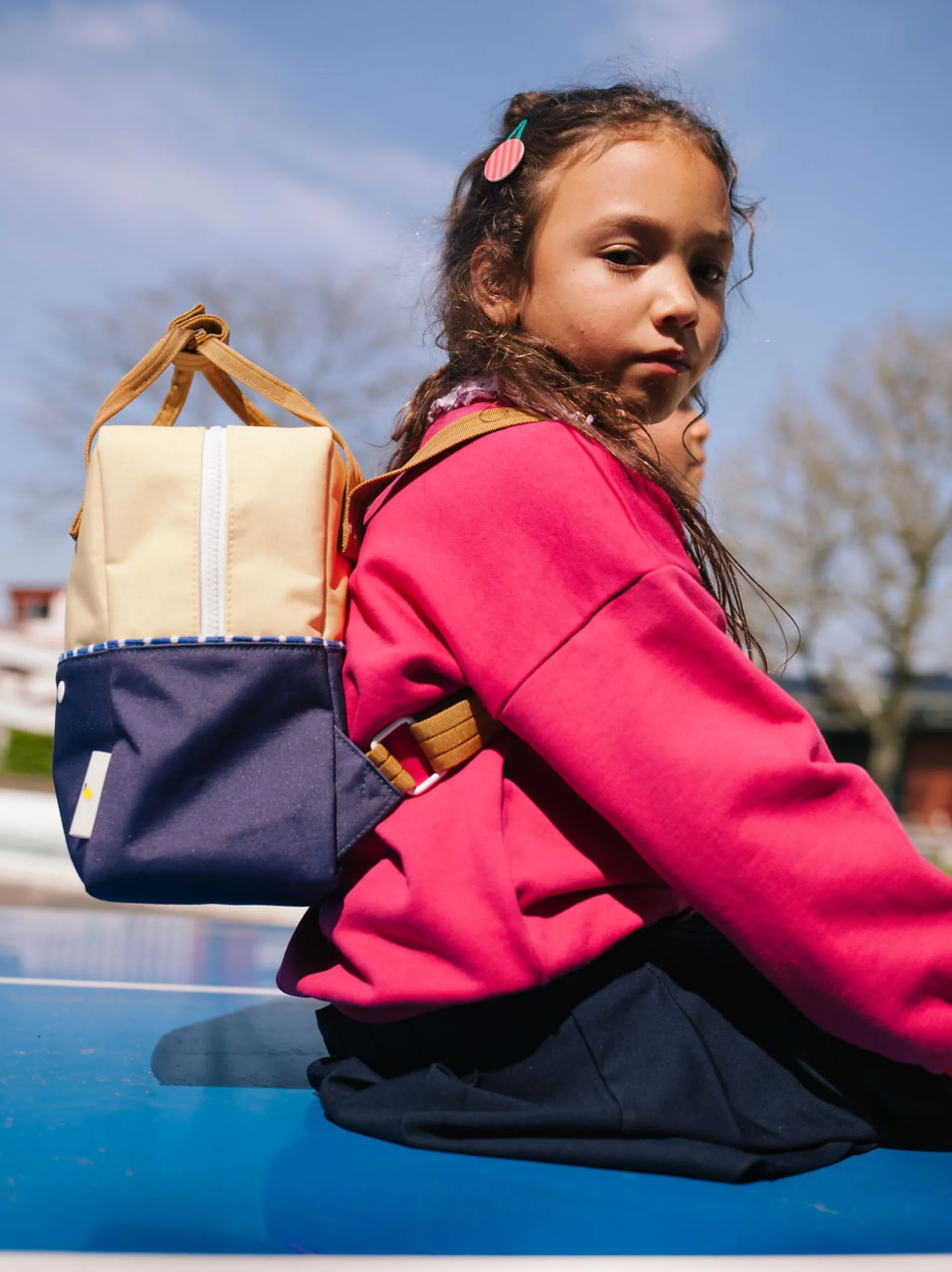Sticky Lemon Better Together Colorblocking Small Backpack - Feather Shuttle / Skate Ramp Outlet
