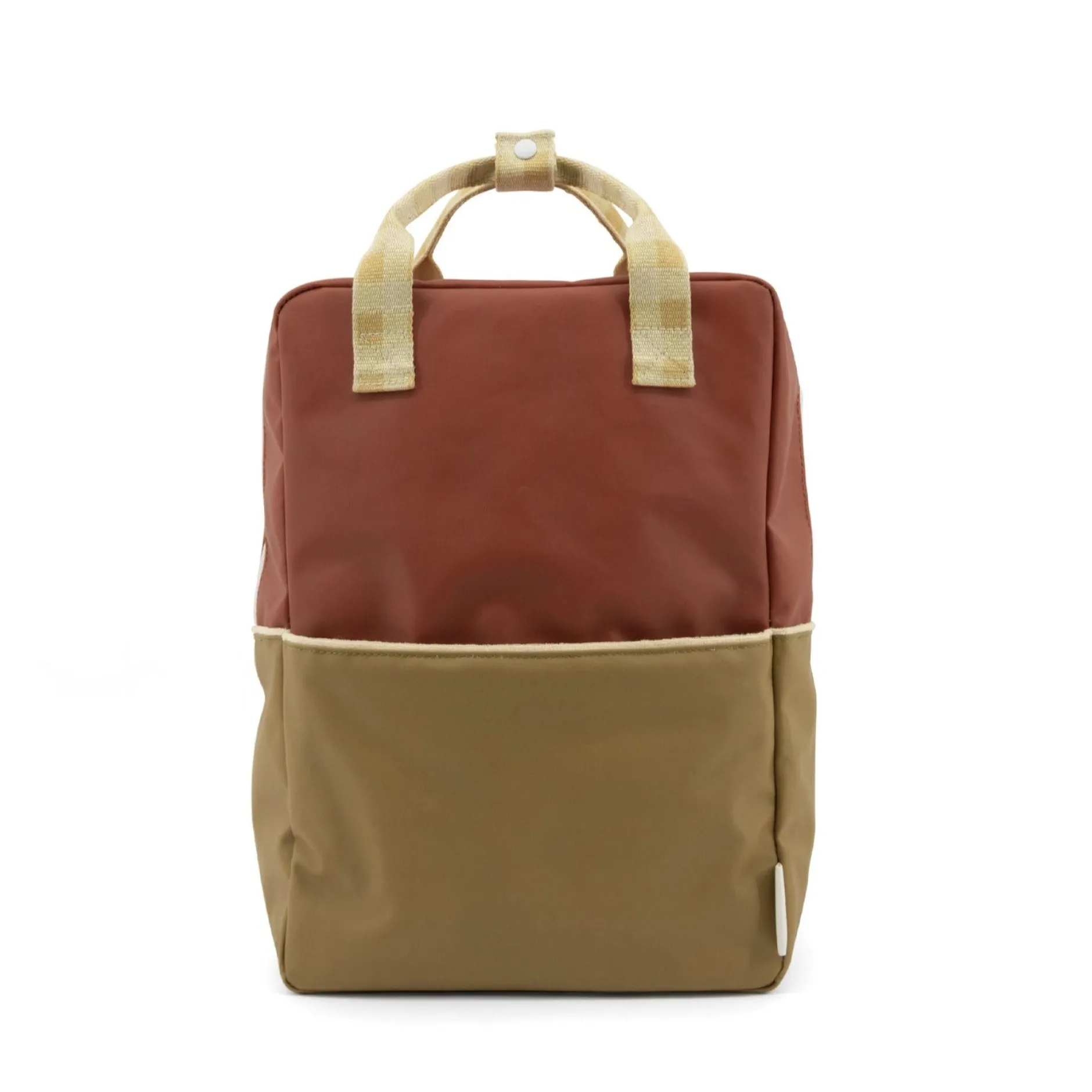 Sticky Lemon Colourblocking Large Backpack, Fig Brown/Apple Tree/Vanilla Sorbet Best