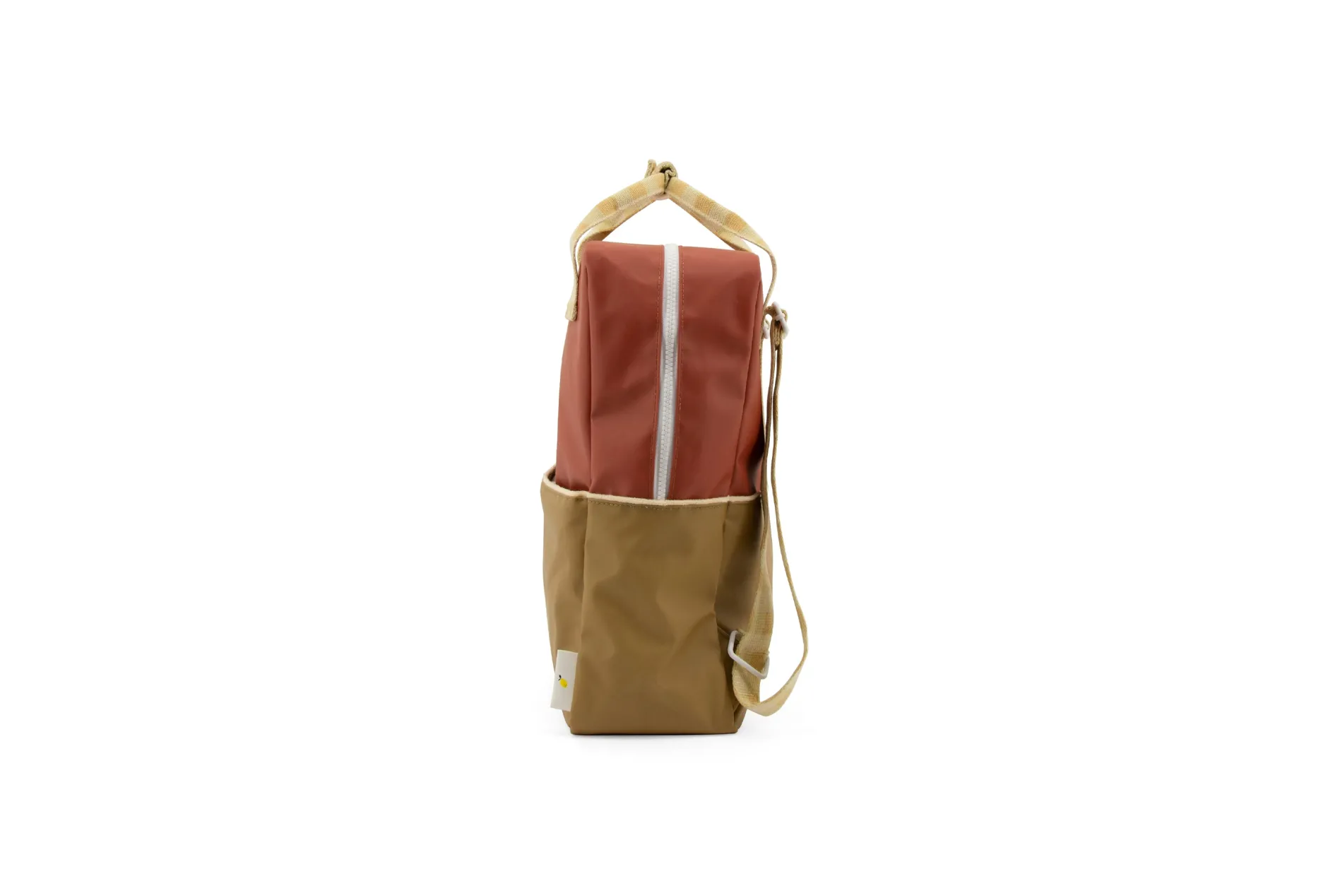 Sticky Lemon Colourblocking Large Backpack, Fig Brown/Apple Tree/Vanilla Sorbet Best