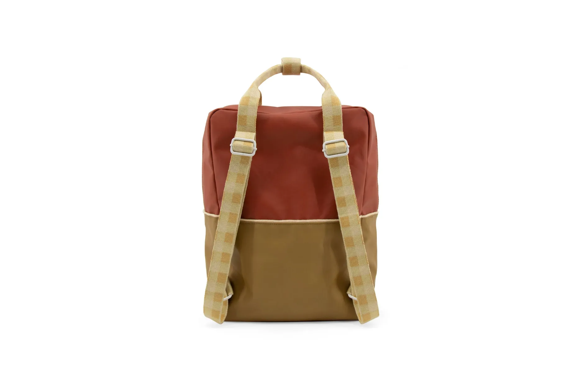 Sticky Lemon Colourblocking Large Backpack, Fig Brown/Apple Tree/Vanilla Sorbet Best