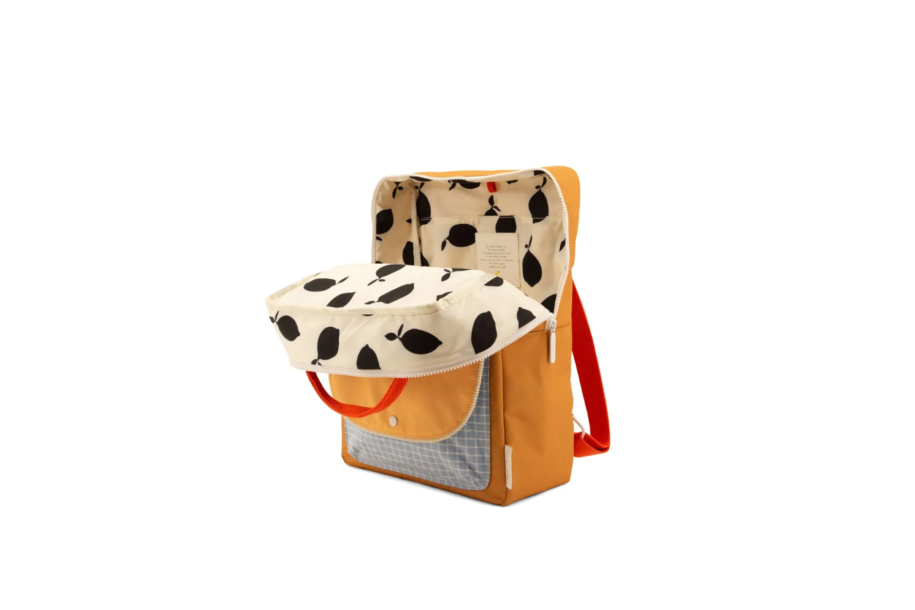 Sticky Lemon Farmhouse Collection Large Backpack, Homemade Honey New