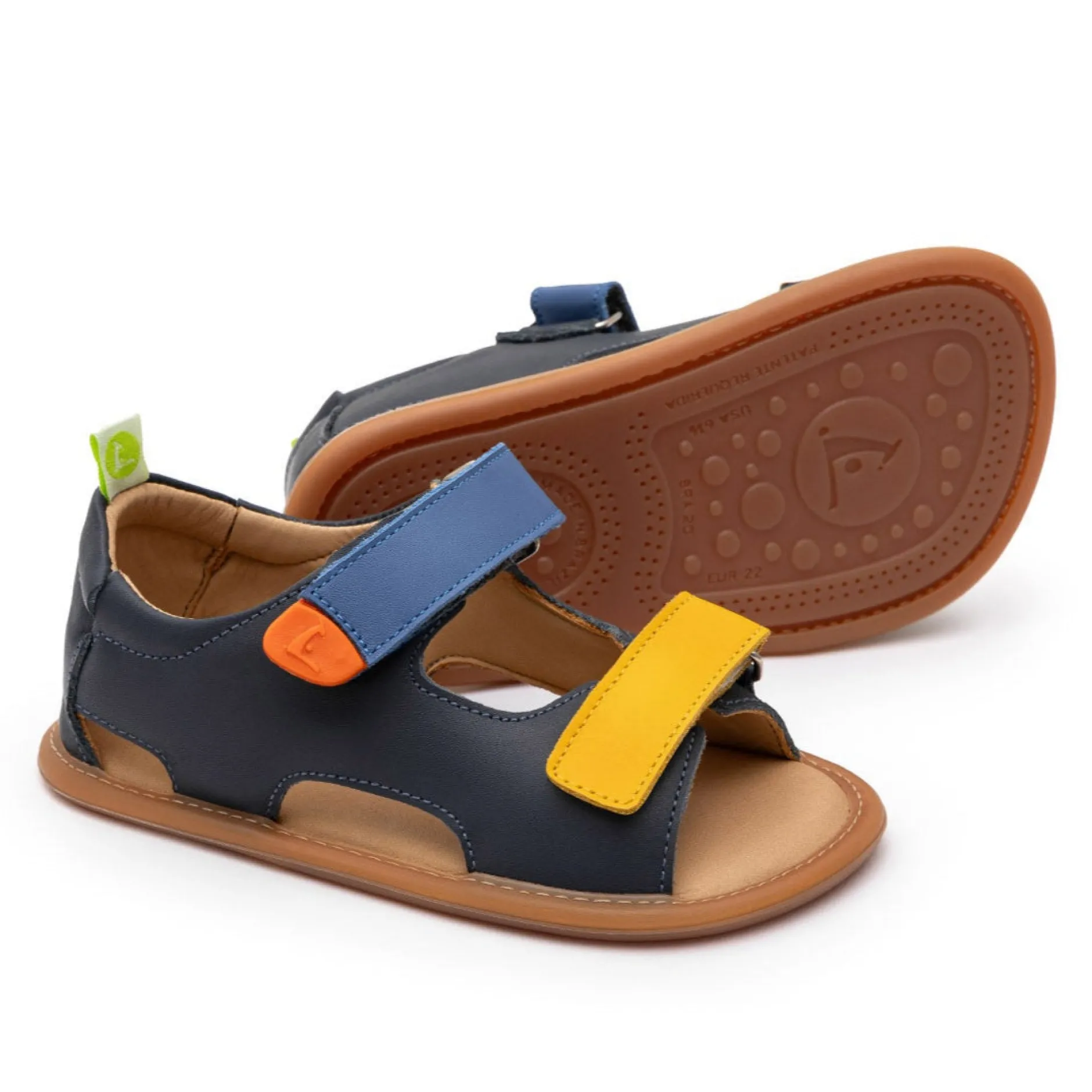 Tip Toey Joey Boy's and Girl's Explore Sandals - Navy / Caja / Blue Tang Clearance