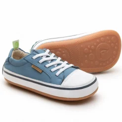 Tip Toey Joey Boy's and Girl's Funky Sneakers, Denim/White Online