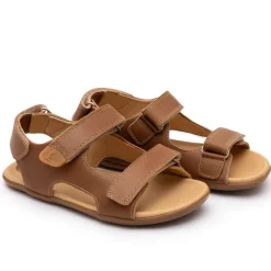 Tip Toey Joey Boy's And Girl's Explorer Sandals - Whisky Clearance