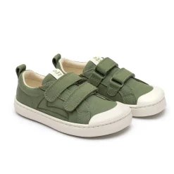 Tip Toey Joey Boy's and Girl's Ramp Green Sneakers - Lona Verde Pistache New
