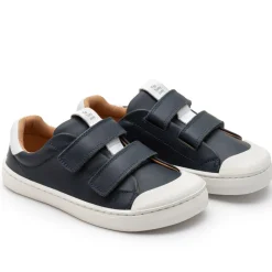 Tip Toey Joey Boy's and Girl's Ramp Sneakers - Navy / White Clearance