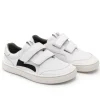 Tip Toey Joey Boy's And Girl's Landy Sneakers - White / Black Discount