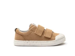 Tip Toey Joey Boy's and Girl's Ramp Green Sneakers - Natural Organic Canvas Sale