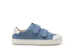 Tip Toey Joey Boy's and Girl's Ramp Sneakers - Denim / White Outlet