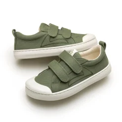 Tip Toey Joey Boy's and Girl's Ramp Green Sneakers - Lona Verde Pistache New