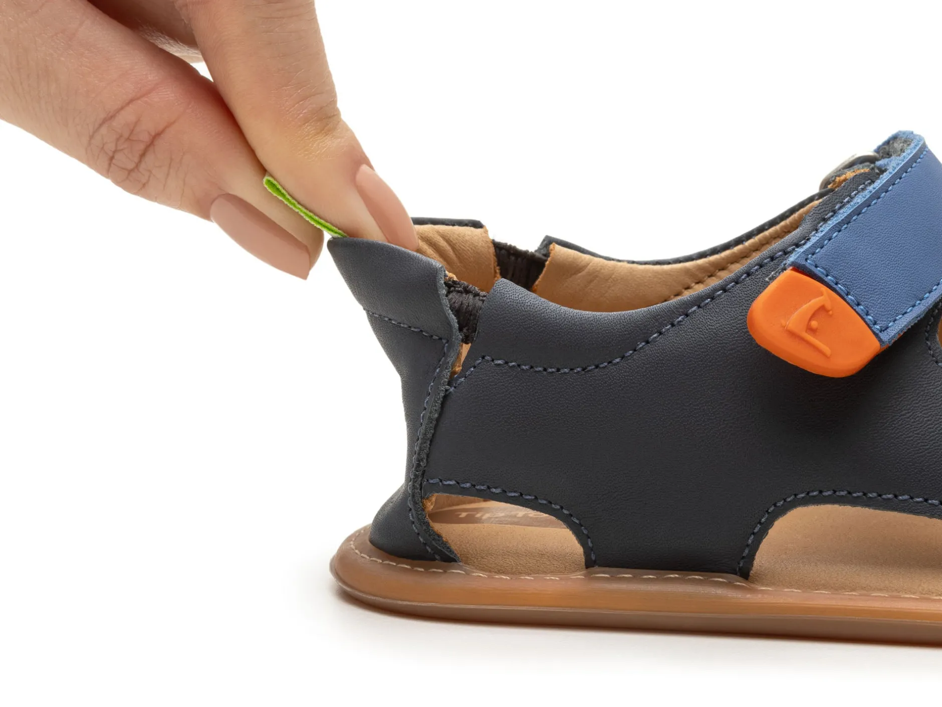 Tip Toey Joey Boy's and Girl's Explore Sandals - Navy / Caja / Blue Tang Clearance