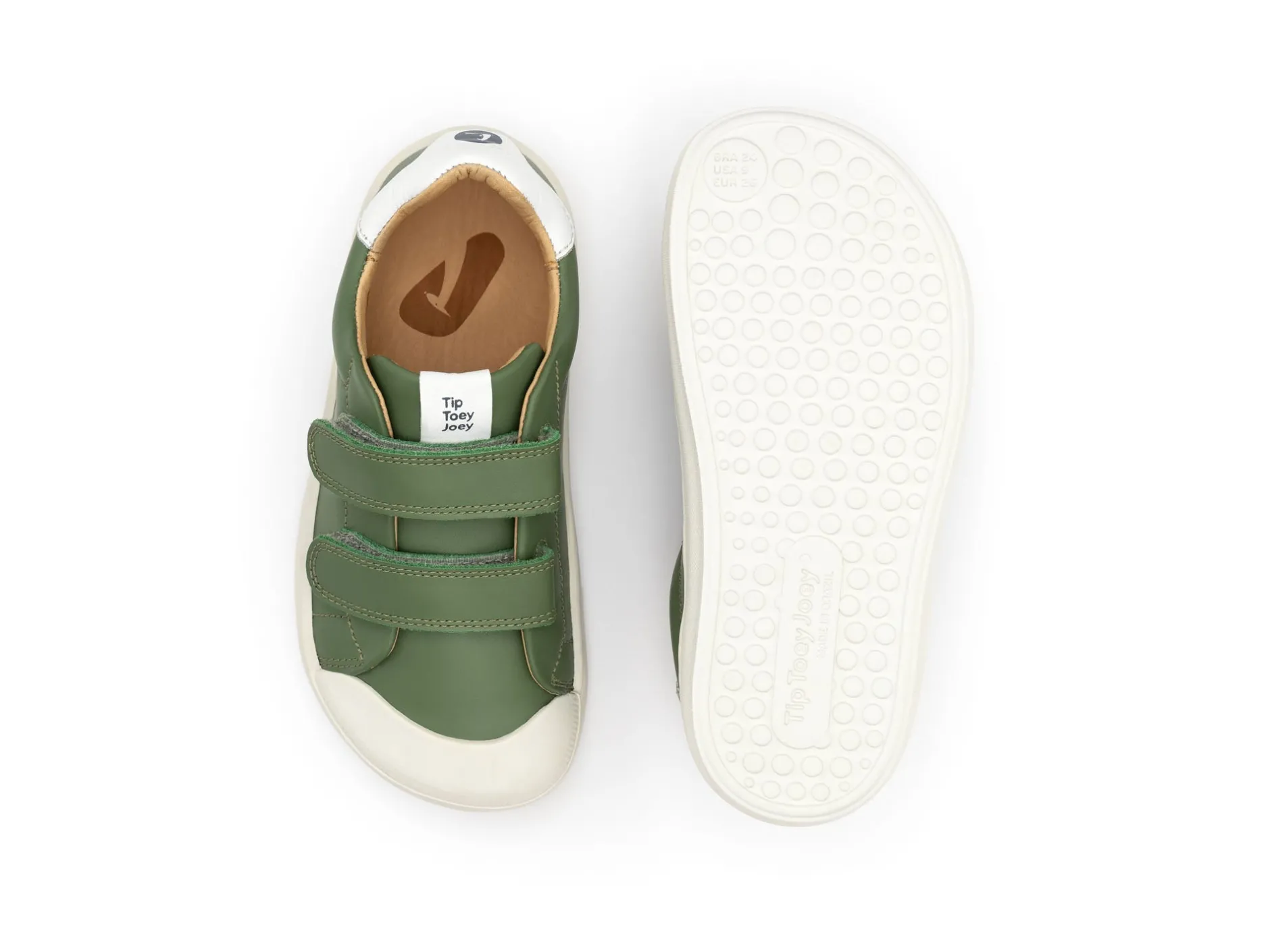 Tip Toey Joey Boy's And Girl's Ramp Casual Shoes - Salsa / White Fashion