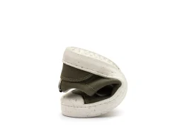 Tip Toey Joey Boy's And Girl's Ramp Green Sneakers - Verde Musgo Eco Canvas Hot