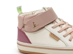 Tip Toey Joey Boy's And Girl's Alley Casual Shoes - Tapioca / Pink Dream Best