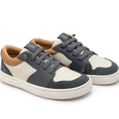 Tip Toey Joey Boy's Ollie Casual Shoes - Tapioca / Slate Blue / Hay Discount