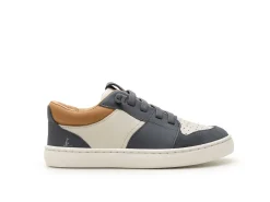 Tip Toey Joey Boy's Ollie Casual Shoes - Tapioca / Slate Blue / Hay Discount