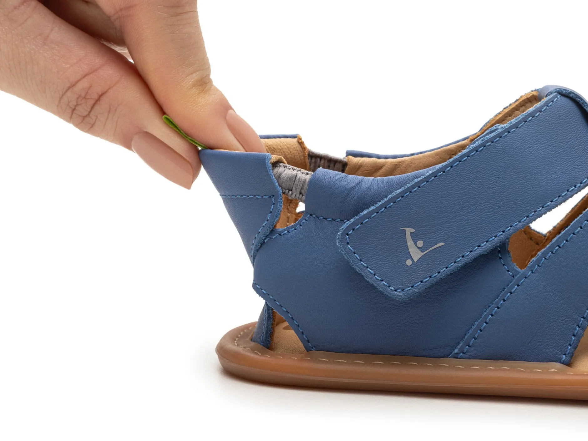 Tip Toey Joey Boy's Sandy Sandals - Blue Tang Discount