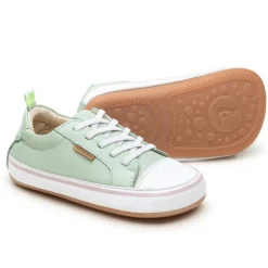 Tip Toey Joey Girl's and Boy's Funky Sneakers, Mint Hot