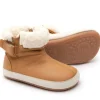 Tip Toey Joey Girl's and Boy's Dobby Boots - Hay / Tapioca Best