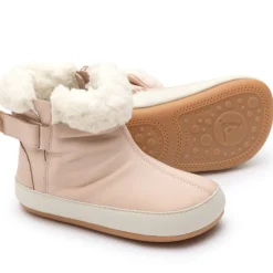 Tip Toey Joey Girl's Dobby Boots - Cotton Candy / Tapioca New