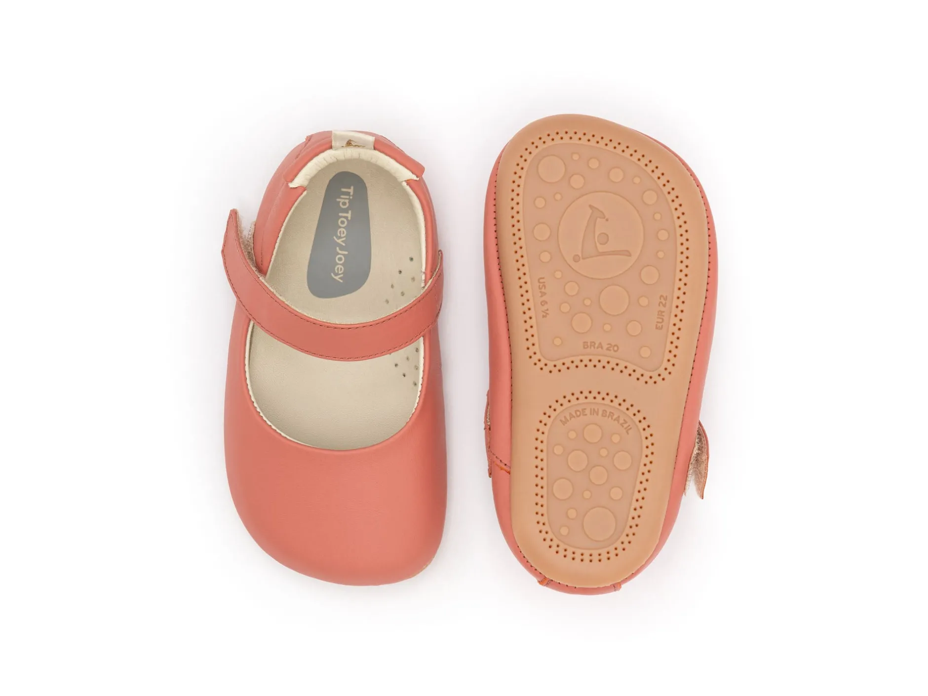 Tip Toey Joey Girl's Dolly Mary Jane Shoes - Rosa Seco Online