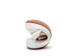 Tip Toey Joey Girl's Landy Sneakers - White / Champagne / Rose Gold Outlet