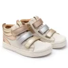 Tip Toey Joey Girl's Leap Casual Shoes - Tapioca / Metalic Salmon Clearance