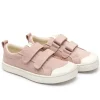 Tip Toey Joey Girl's Ramp Green Sneakers - Lona Rosa Quartzo Clearance