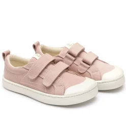 Tip Toey Joey Girl's Ramp Green Sneakers - Lona Rosa Quartzo Clearance