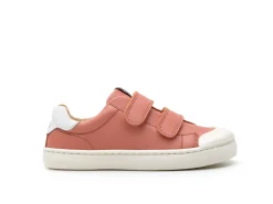 Tip Toey Joey Girl's Ramp Sneakers - Rosa Seco / White New