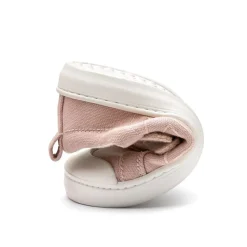 Tip Toey Joey Girl's Ramp Green Sneakers - Lona Rosa Quartzo Clearance