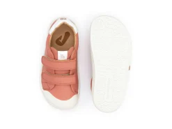 Tip Toey Joey Girl's Ramp Sneakers - Rosa Seco / White New