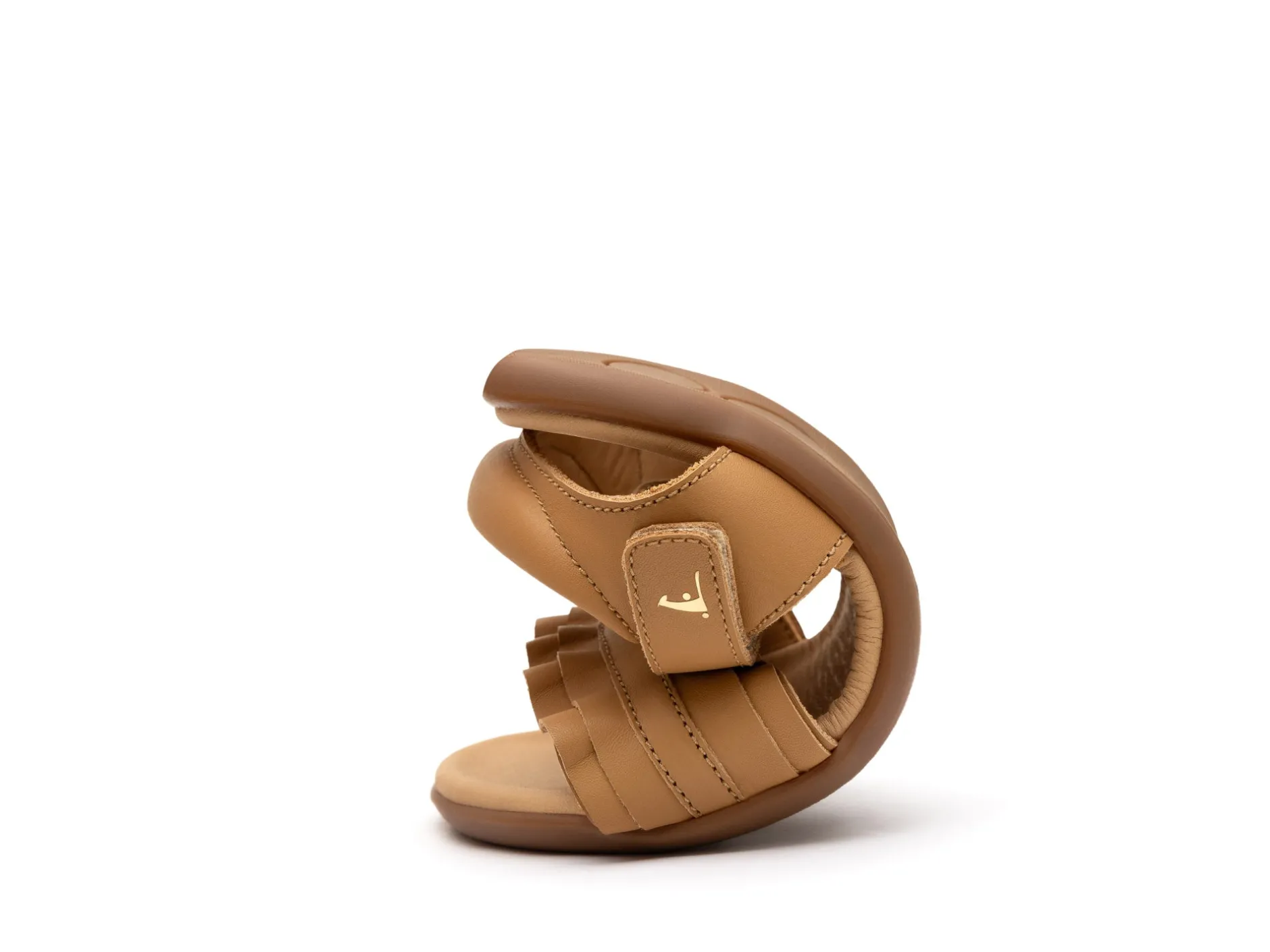 Tip Toey Joey Girl's Ruffle Sandals - Hay Fashion
