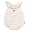 Tutto Piccolo 1313 Baby Bubble Dress - Ecru Zebra Print Outlet