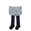 Tutto Piccolo 9711 Bombachito Viyela Con Leotardos Shorts With Tights - Indigo Online