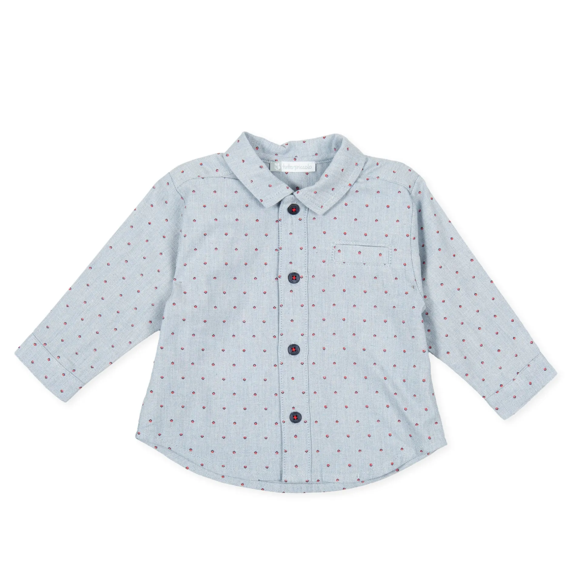 Tutto Piccolo 9015 Camisa Viyella Shirt - Indigo Online
