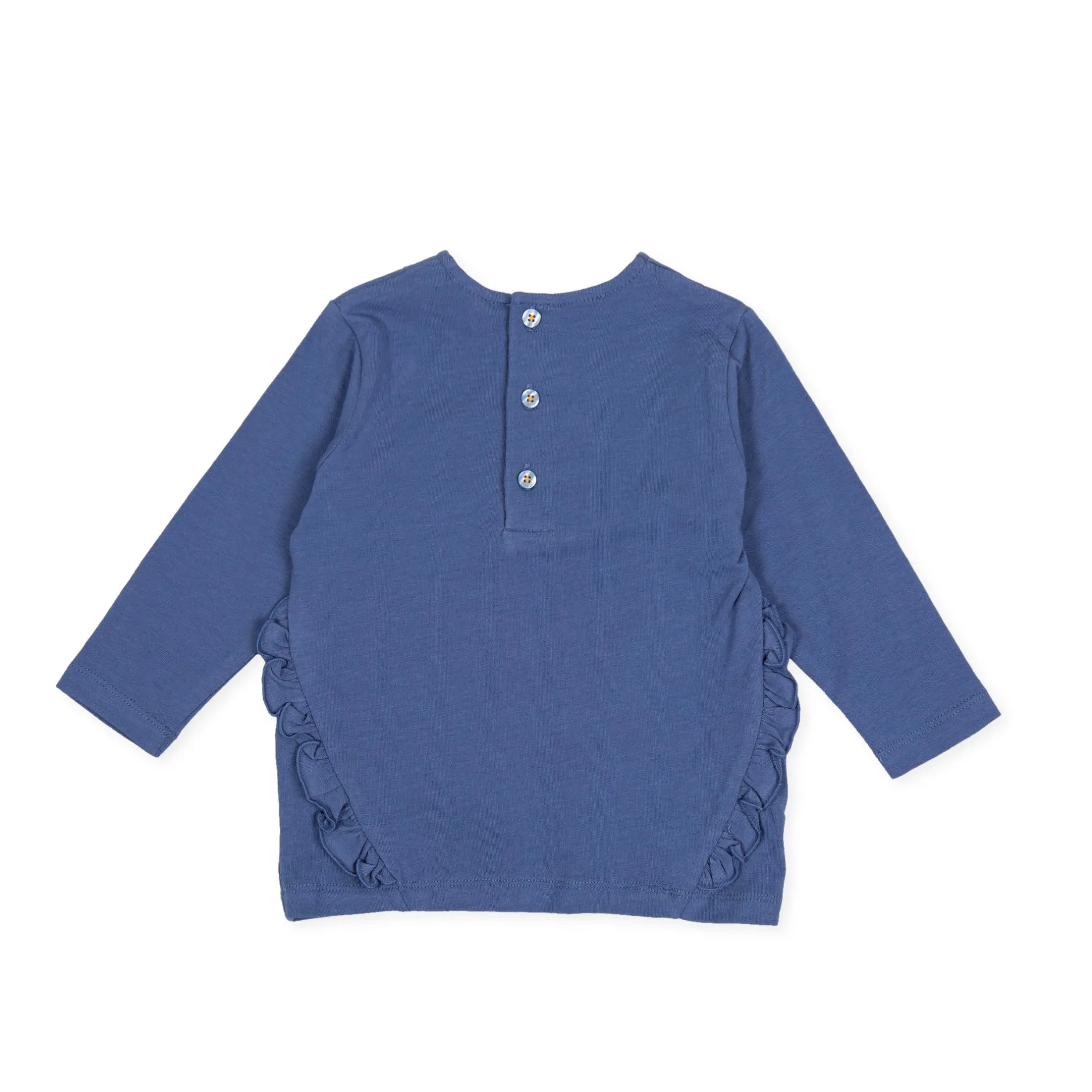 Tutto Piccolo 9722 Camiseta Punto Liso T-shirt - Indigo Sale