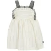 Tutto Piccolo 1238 Dress - Chemical White Discount