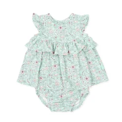 Tutto Piccolo 1787 Dress with Briefs - Green New
