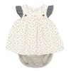 Tutto Piccolo 1795 Dress with Briefs - Chemical White Hot