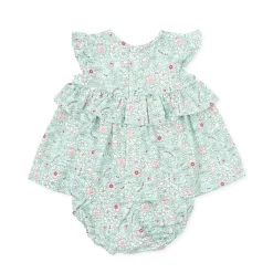 Tutto Piccolo 1787 Dress with Briefs - Green New