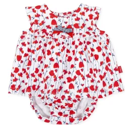 Tutto Piccolo 8794 Floral Single Jersey Dress Online
