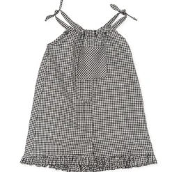 Tutto Piccolo 1337 Overall Dress - Dark Grey Fashion