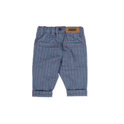 Tutto Piccolo 9116 Pantalón Espiga Trousers - Navy Blue Clearance