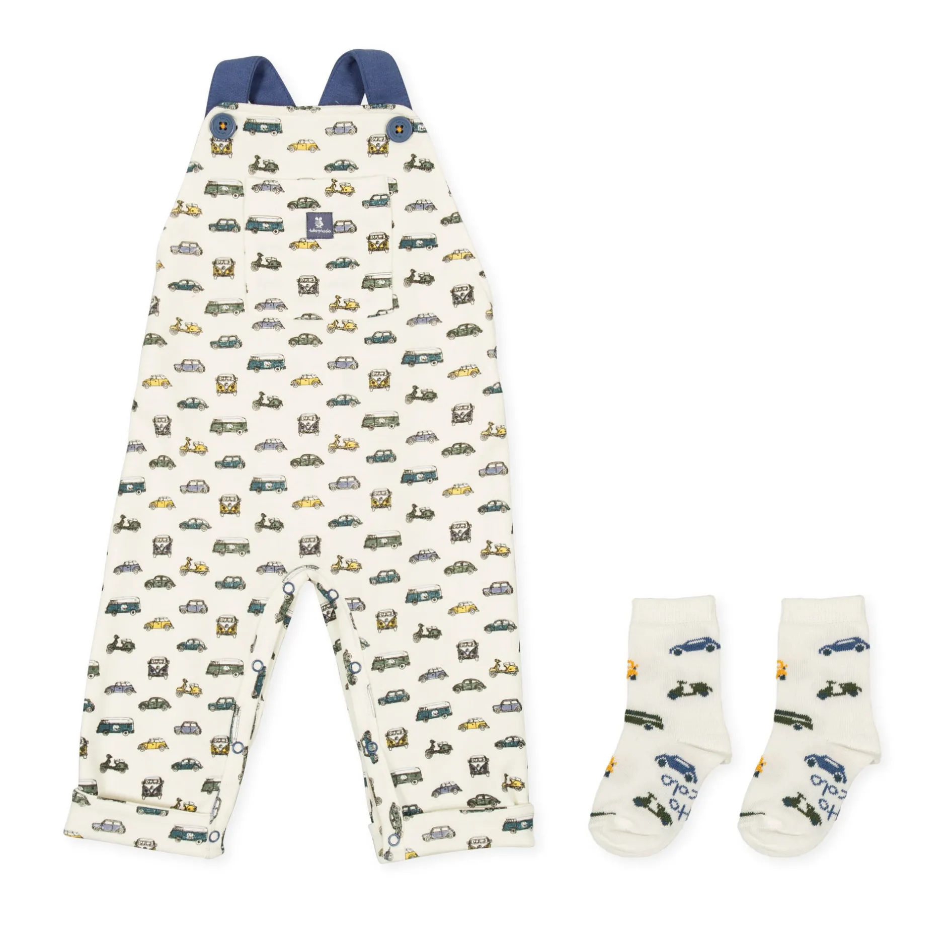 Tutto Piccolo 9322 Peto with matching socks- Ecru Outlet