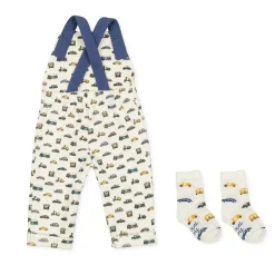 Tutto Piccolo 9322 Peto with matching socks- Ecru Outlet